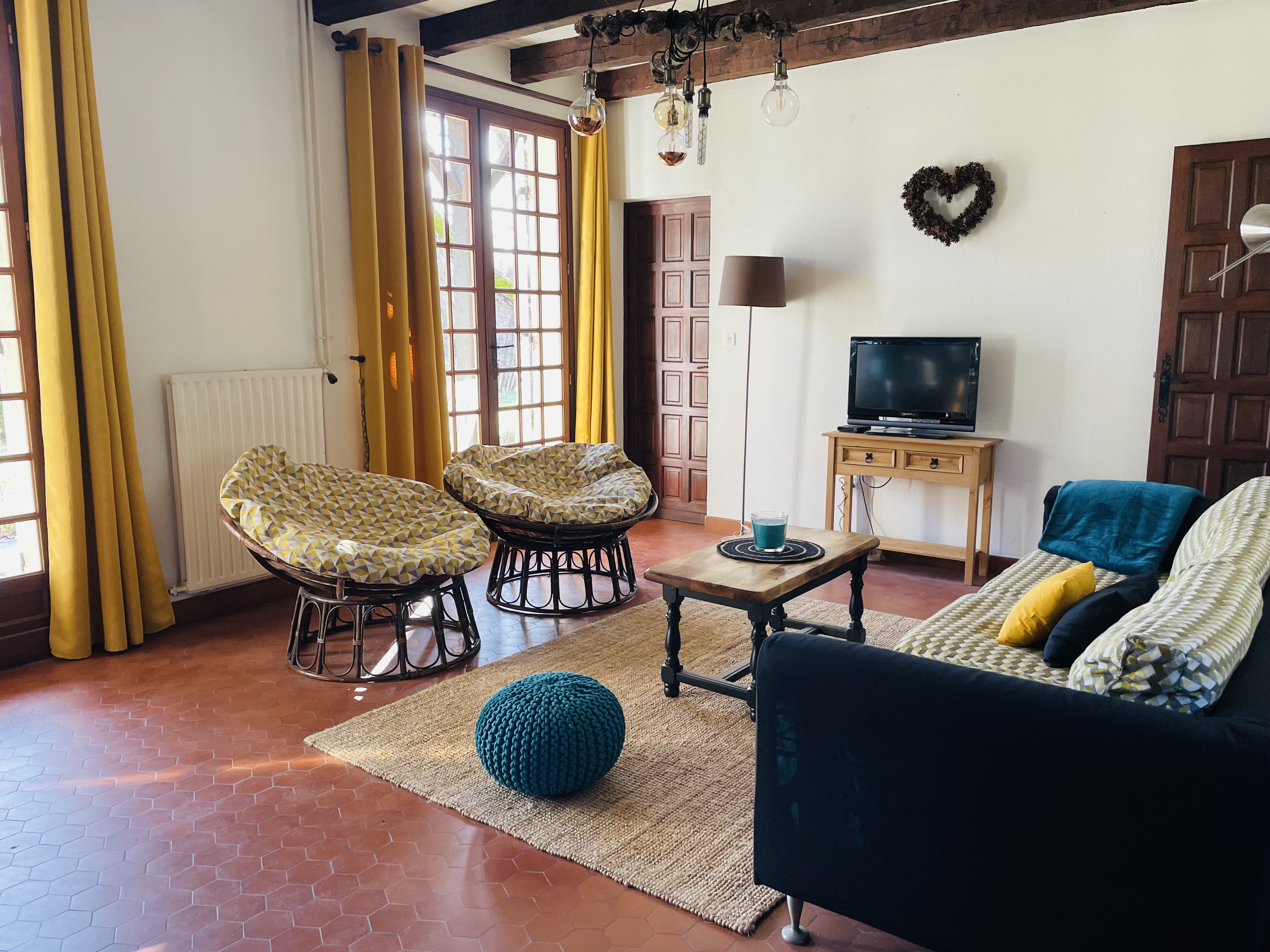 Maison au bord du Lot