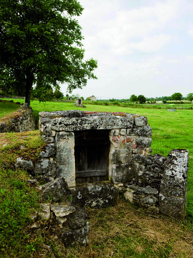 Laburgade : Alignement de Puits