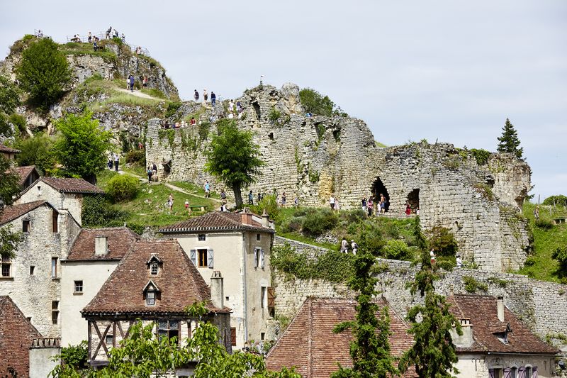 Château des Lapopie et Cardailliac