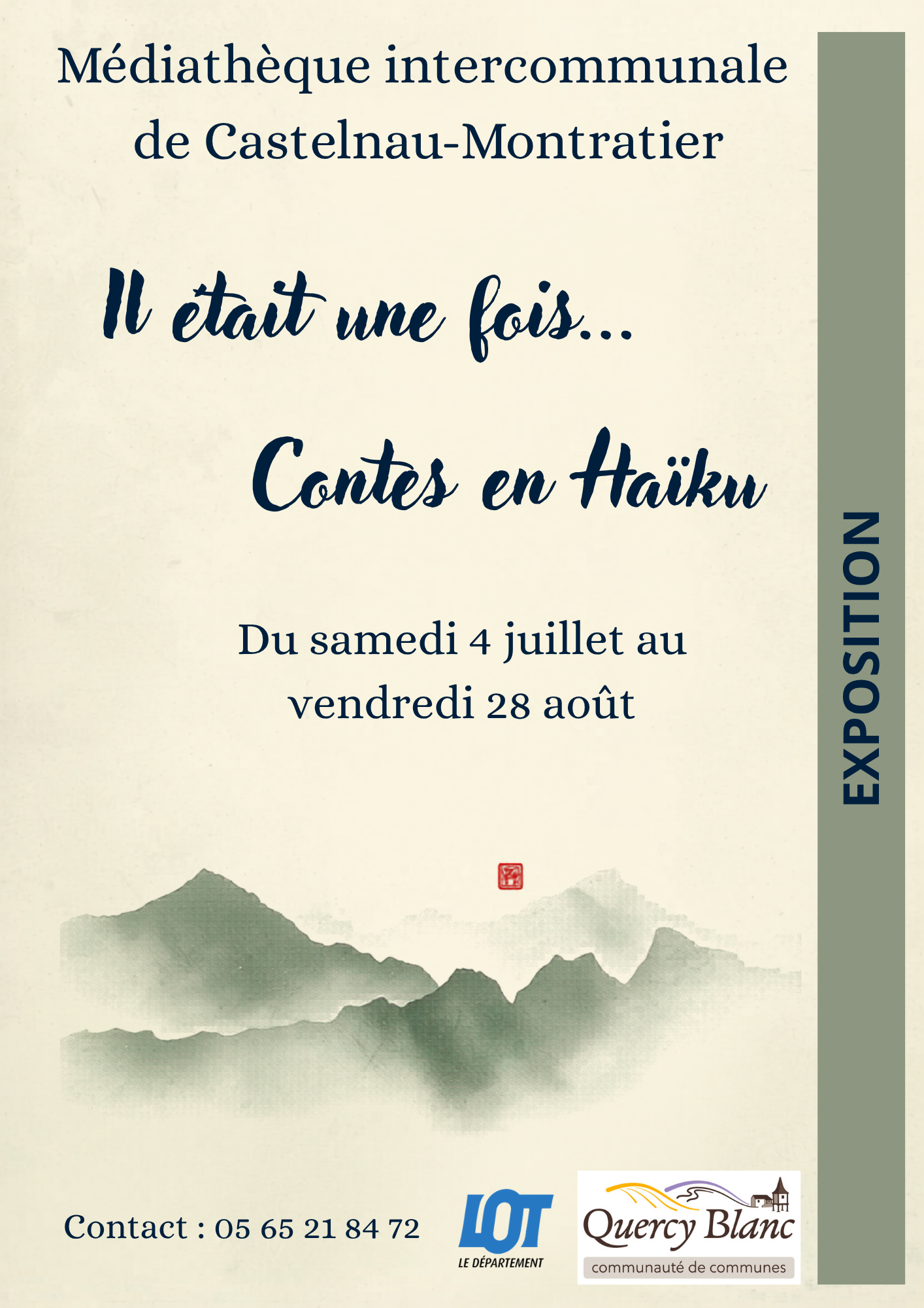 Exposition "il était une fois...Contes en Haïku"
