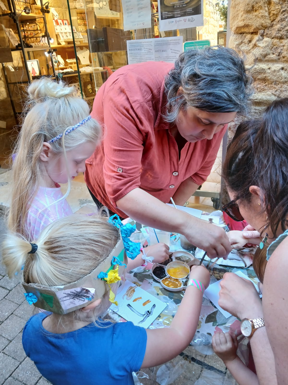 Ateliers et démonstrations à l'Échoppe des arts