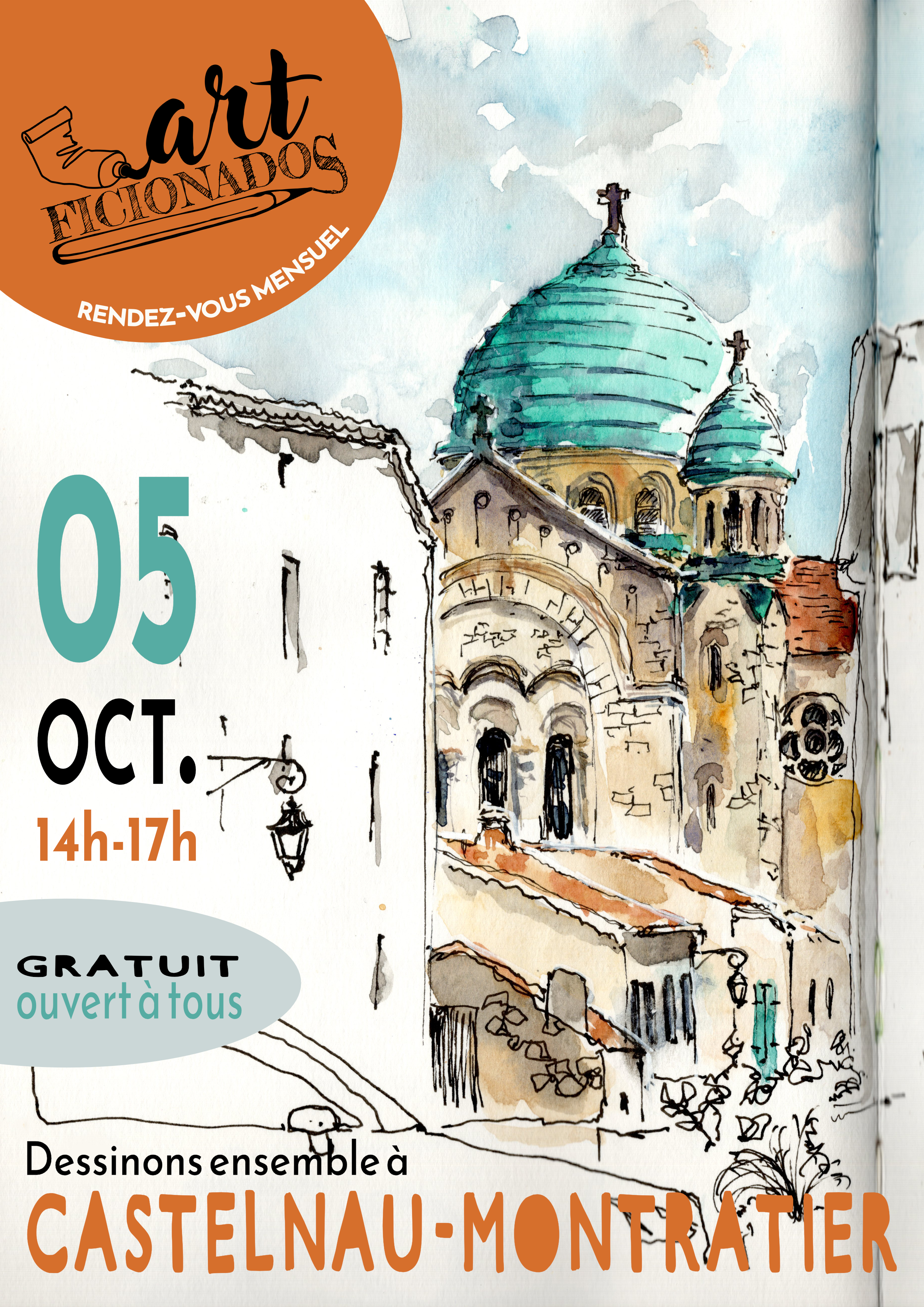 Dessinons ensemble à Castelnau-Montratier