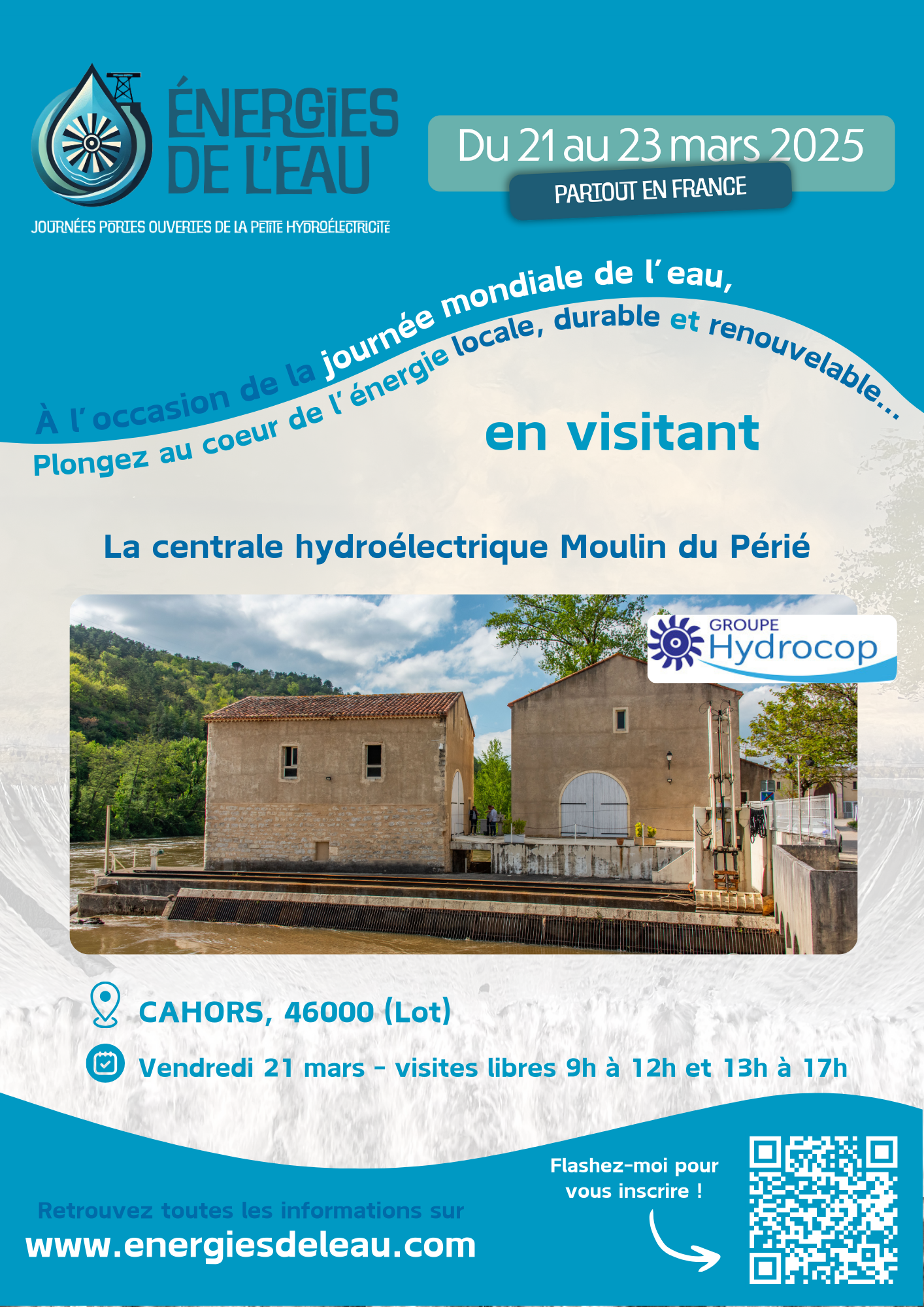 Portes-ouvertes de la centrale hydroélectrique du Moulin du Périé