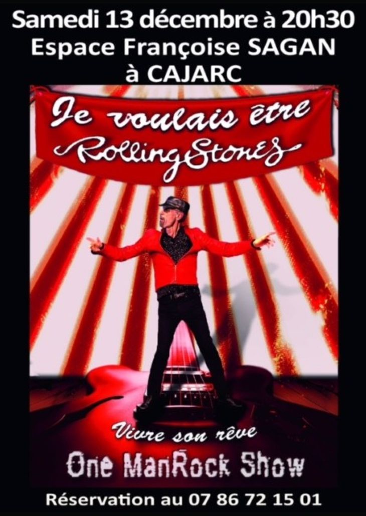 Théâtre musical à Cajarc : "Je voulais être Rolling Stones"