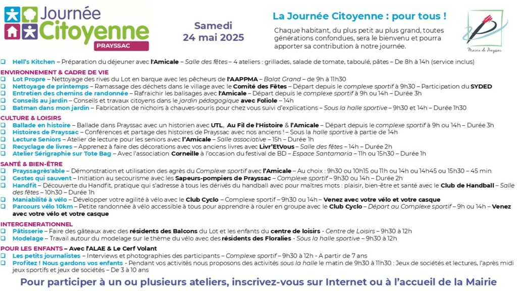 La Journée Citoyenne à Prayssac, Prayssac - photo 3