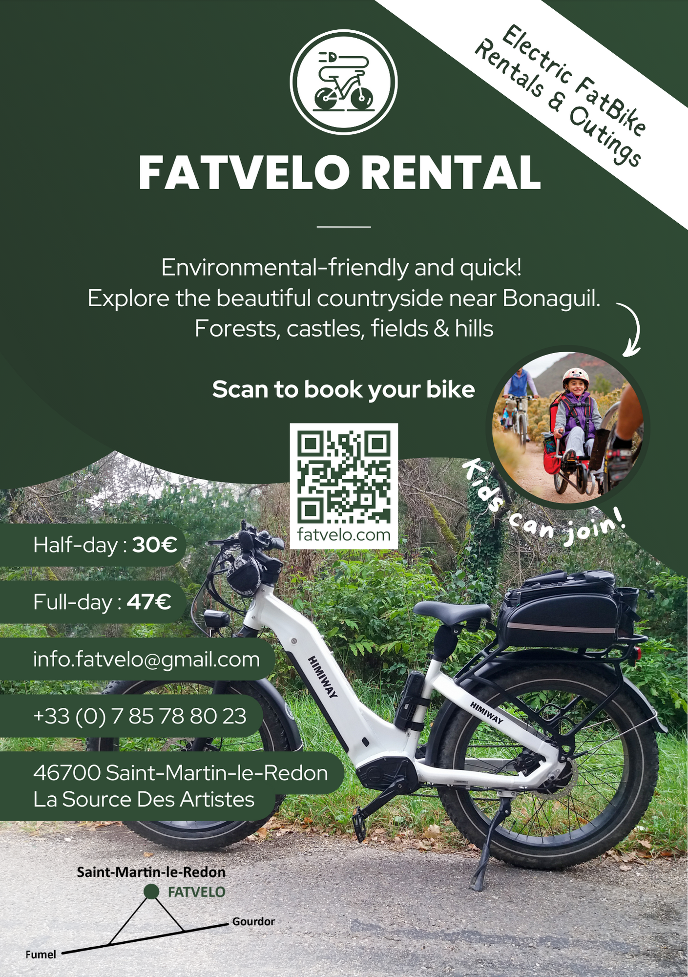 Fatvelo - location de fatbike, Saint-Martin-le-Redon - photo 8