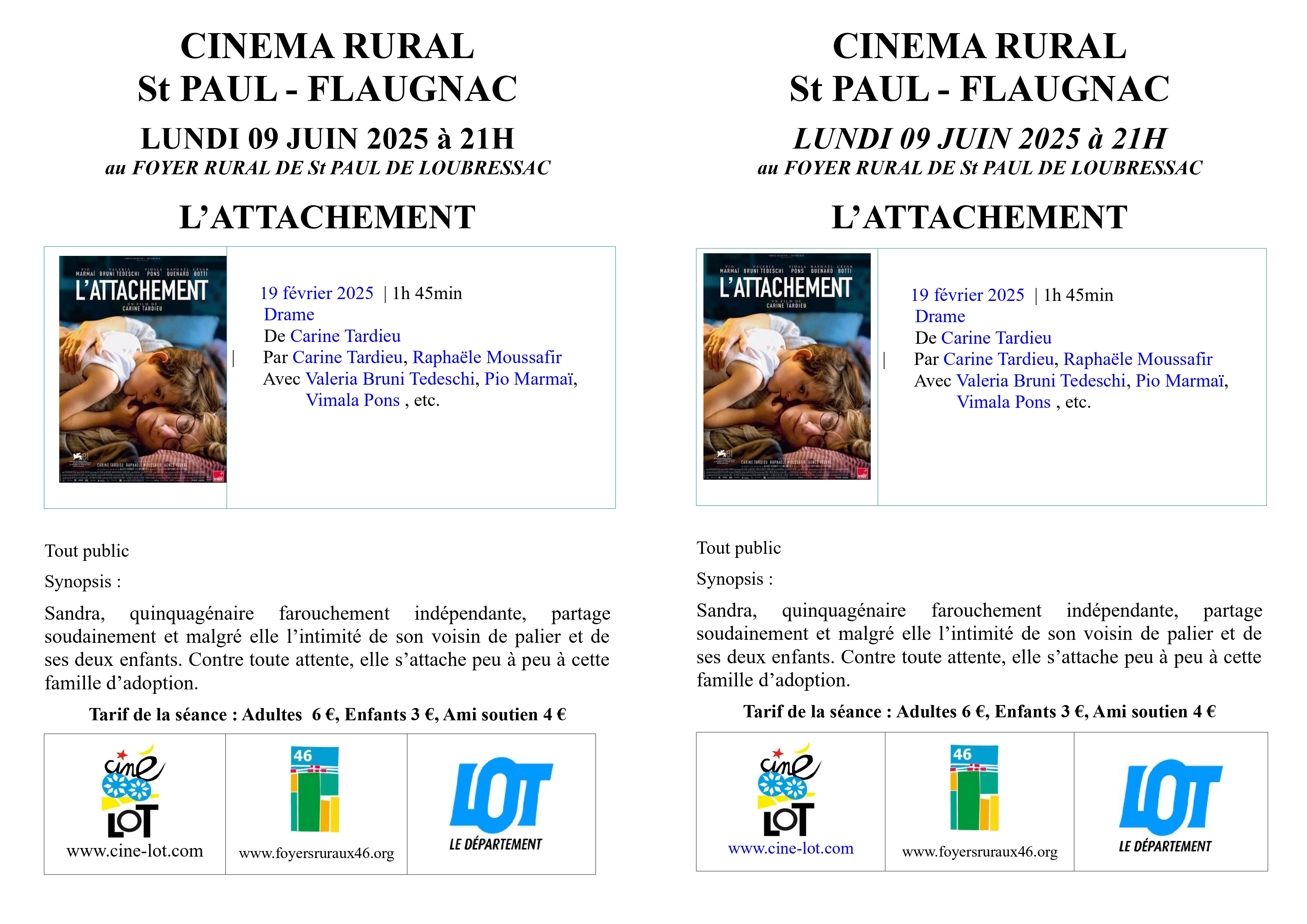 Ciné-Lot : "L'attachement"