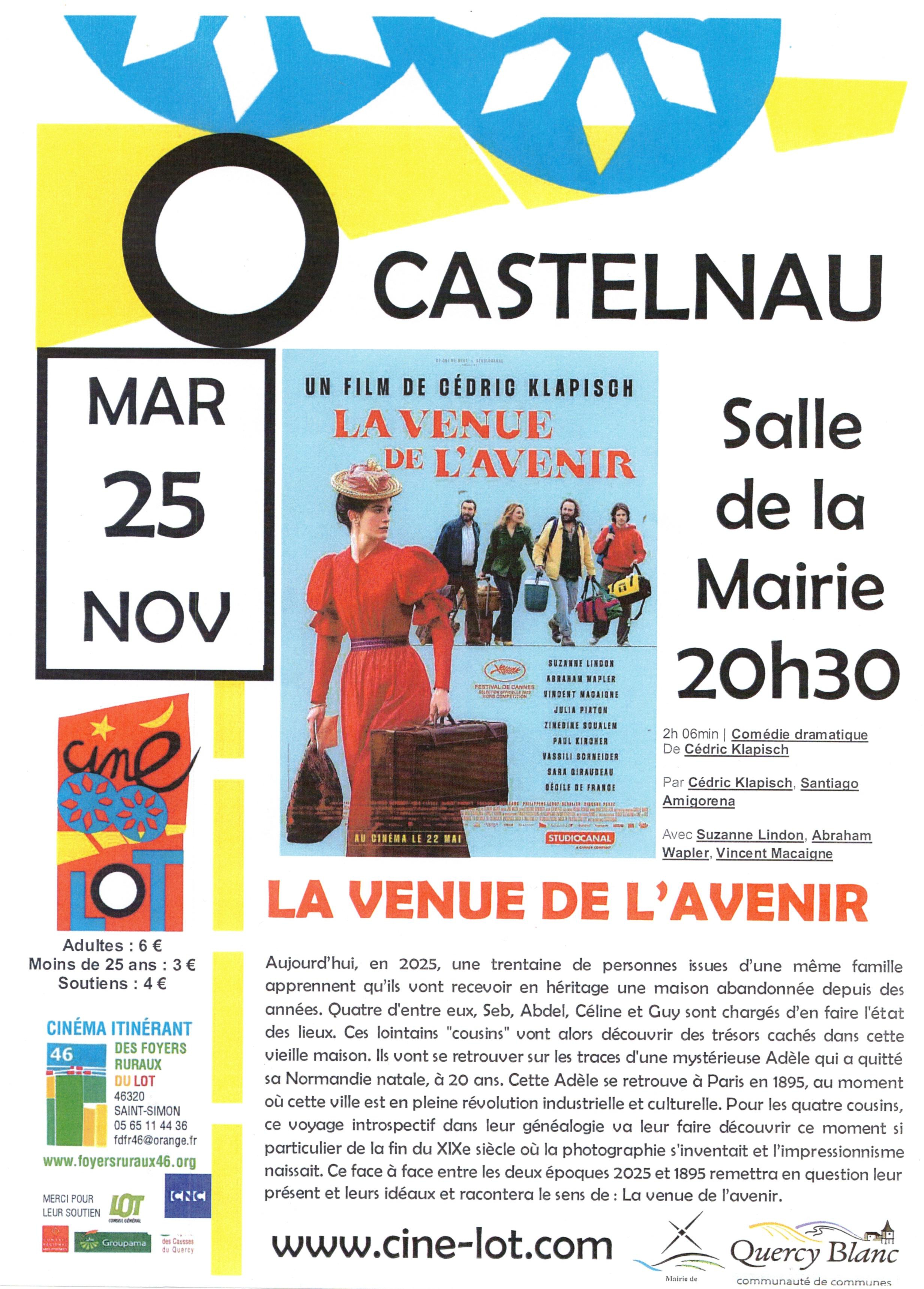 Ciné-Lot : "La venue de l'avenir"