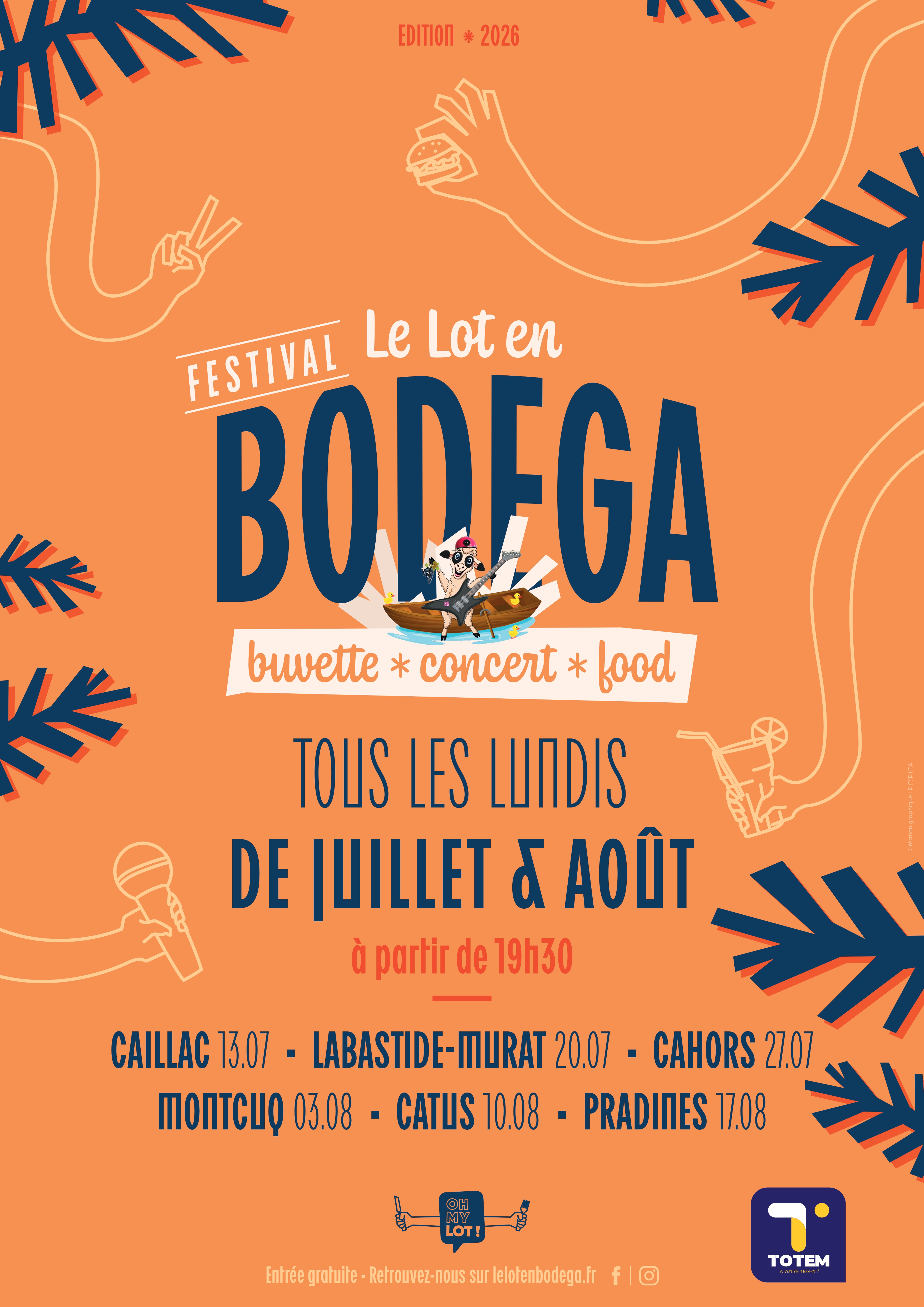 Le Lot en Bodéga à Montcuq