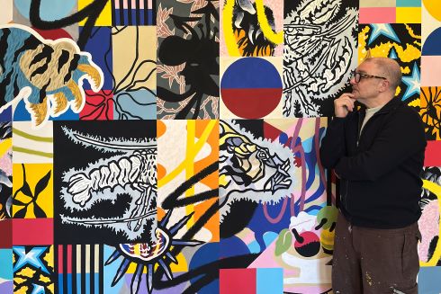 Exposition "Le chant des étoiles. Dialogue entre Jean Lurçat et Speedy Graphito"