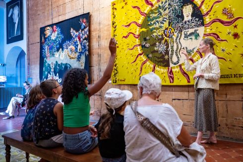 Visite-atelier en famille : Images infinies