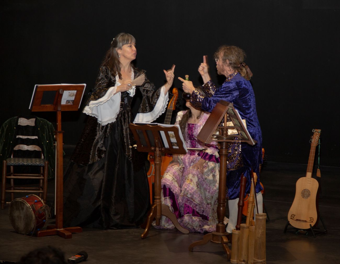 Concert à Espagnac Sainte Eulalie : "La Fête à Versailles", trio Les Accordenses