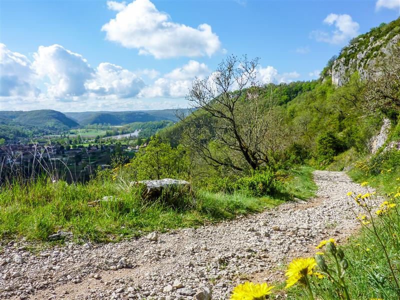 Lacaunhe - Point de vue sur la vallée © Lot Tourisme - C. Sanchez