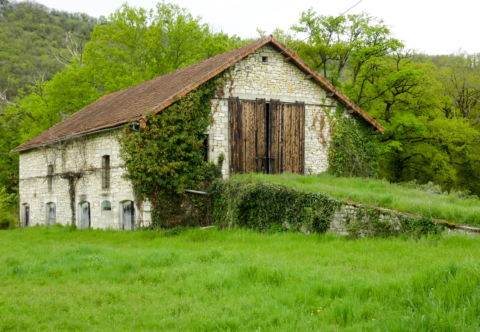 Le Pradel - Grange traditionnelle © Lot Tourisme - C. Sanchez