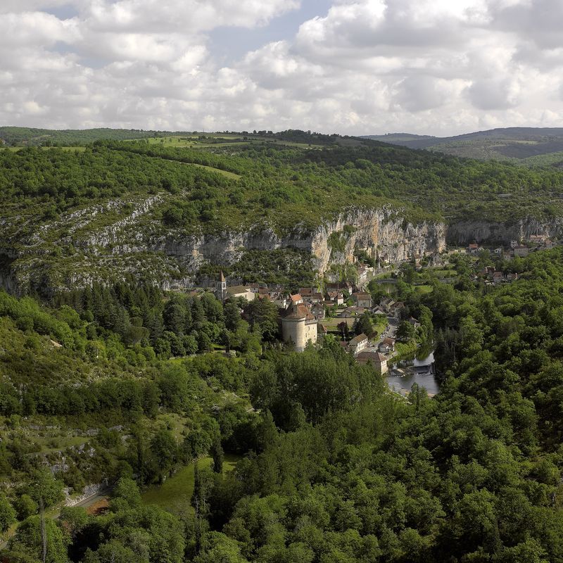 Le village de Cabrerets