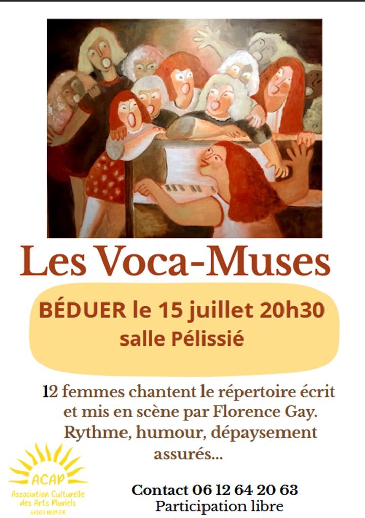 Concert des Voca-Muses — visuel événement