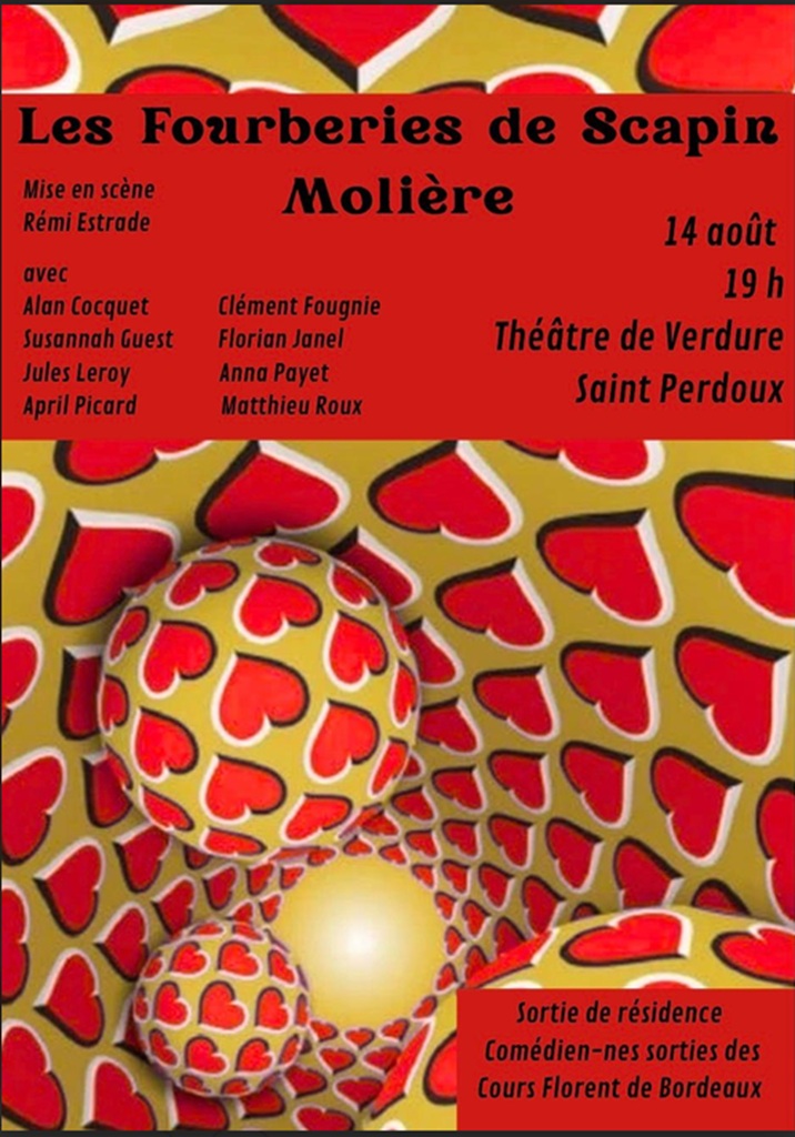 Théâtre à Saint-Perdoux : Les fourberies de Scapin