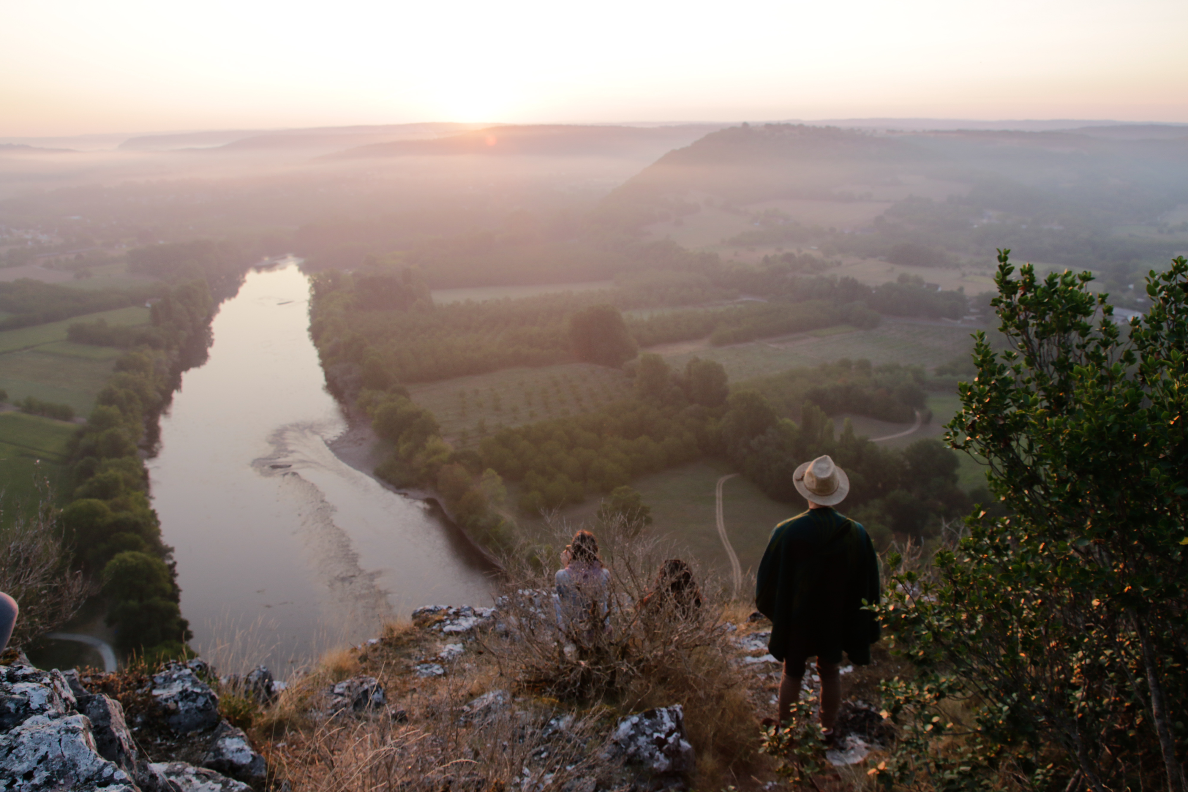 Levé du jour au Roc des Monges
