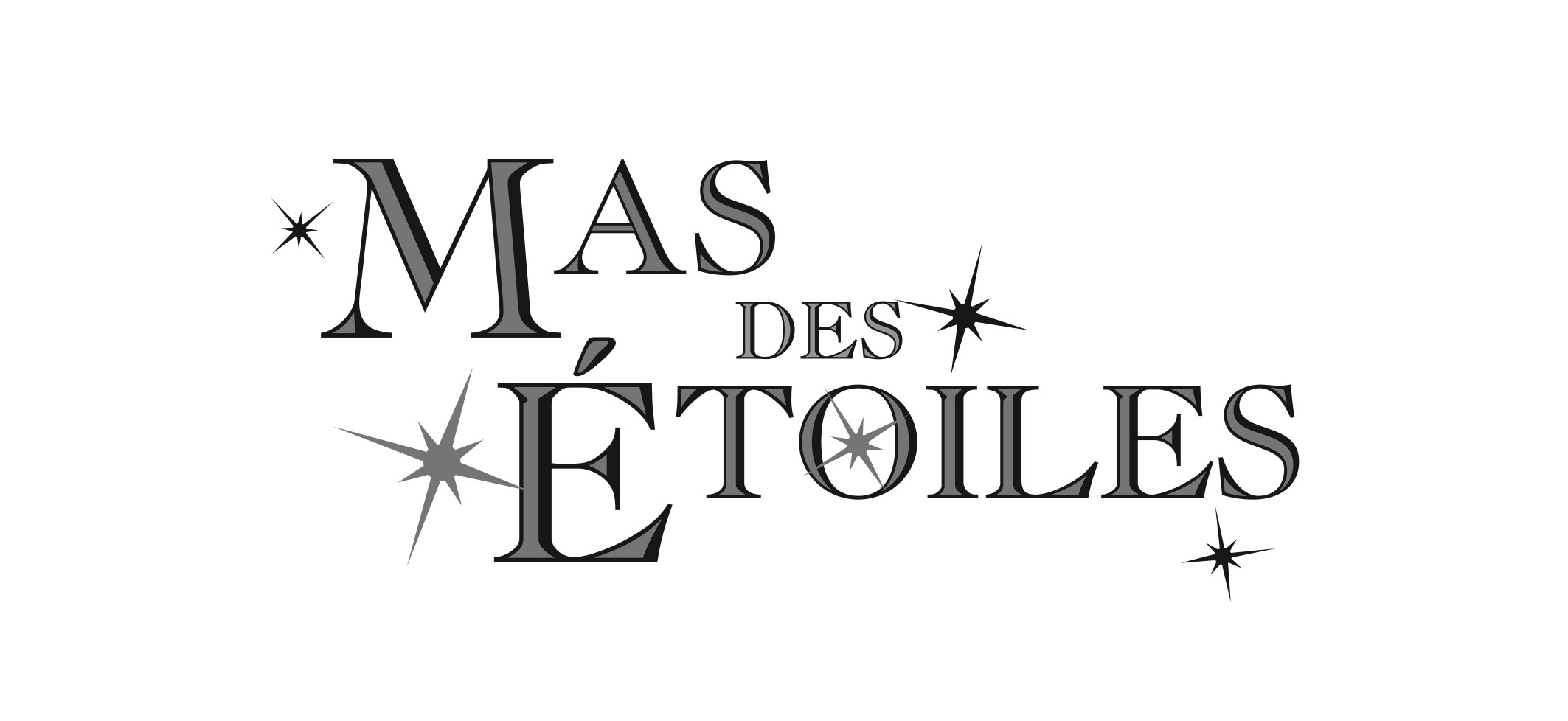 Logo Mas noir et blanc