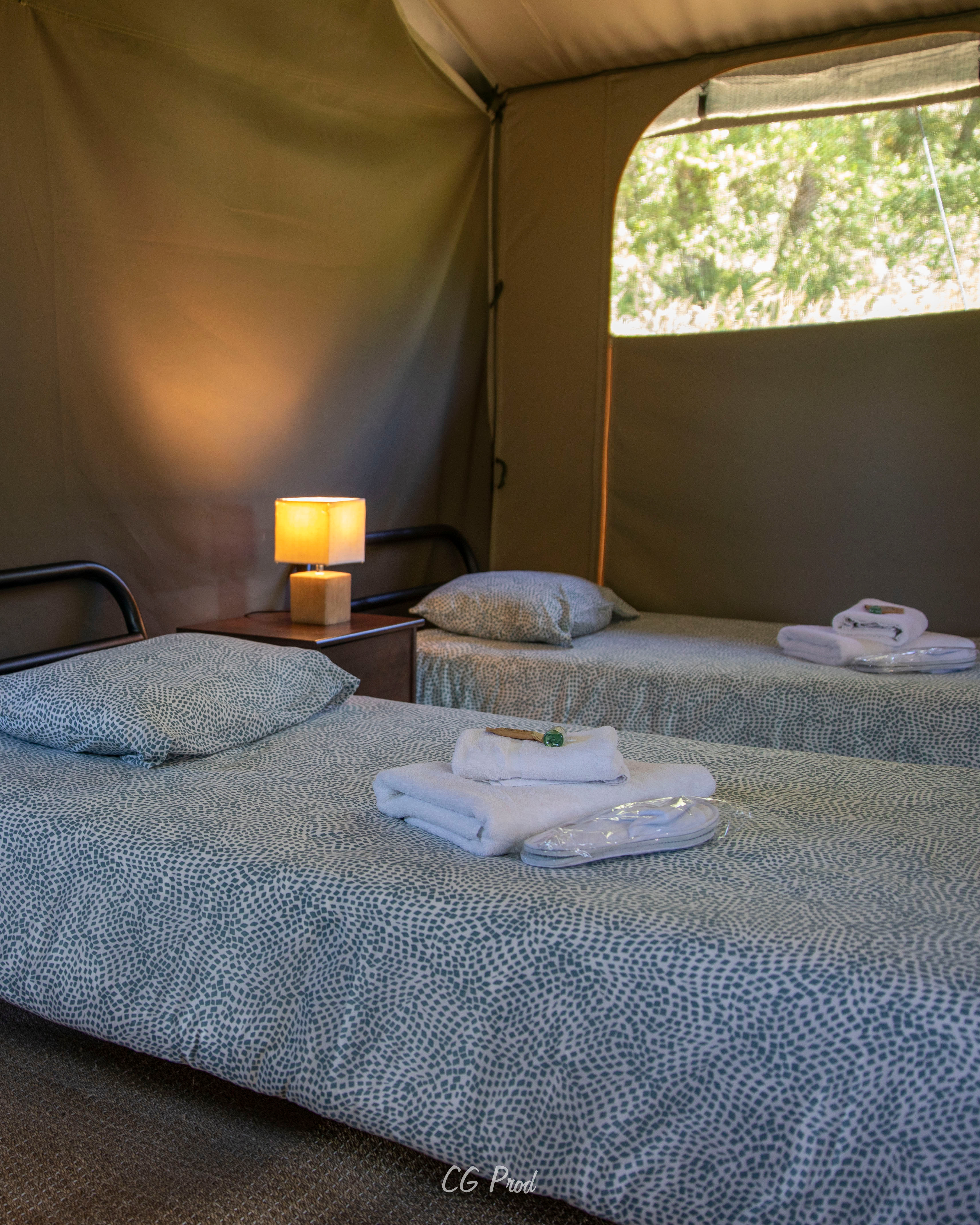 Aux Lodges du Mas de Nadal : Lodge Safari Tribu 6, Sauliac-sur-Célé - photo 5