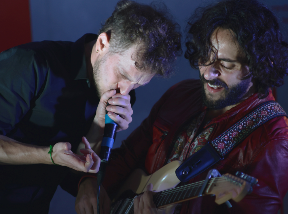 Madour en concert pour le Folk Club de Cahors avec Blues & Beatbox