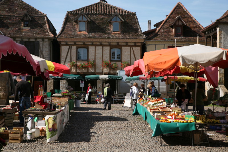 Marché à Bretenoux — visuel événement