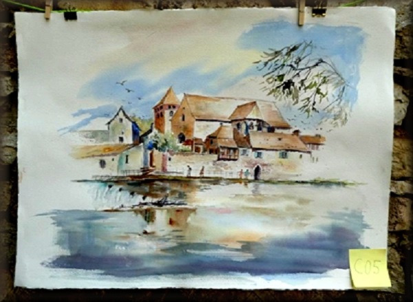 Concours de peinture et de dessin : Le patrimoine de Marcilhac-sur-Célé