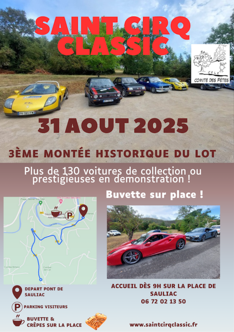 3ème montée du Lot – Saint Cirq Classic, étape Sauliac