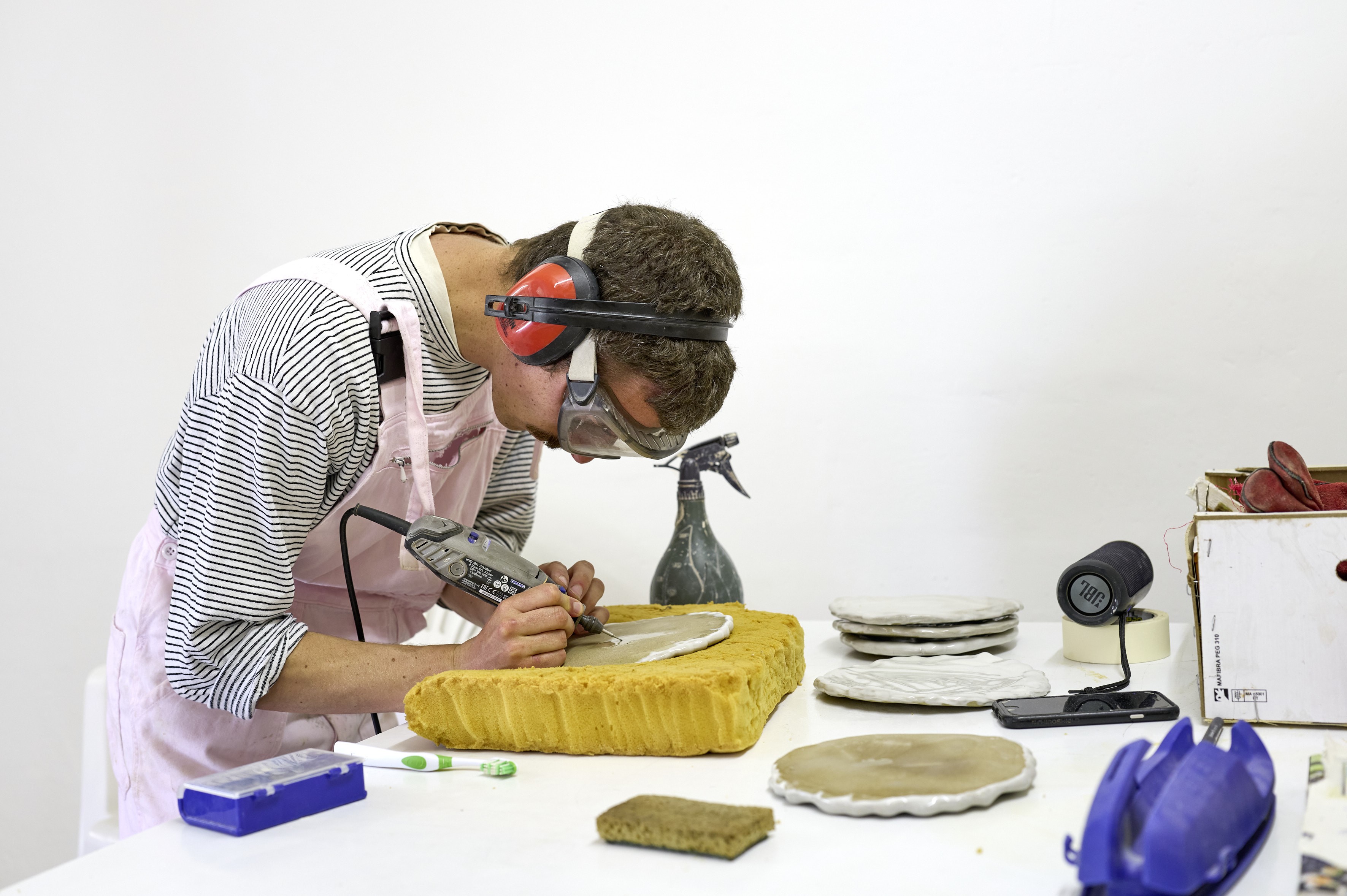 Ouverture des ateliers de la résidence d'artistes aux Ateliers des Arques, Les Arques - photo 3