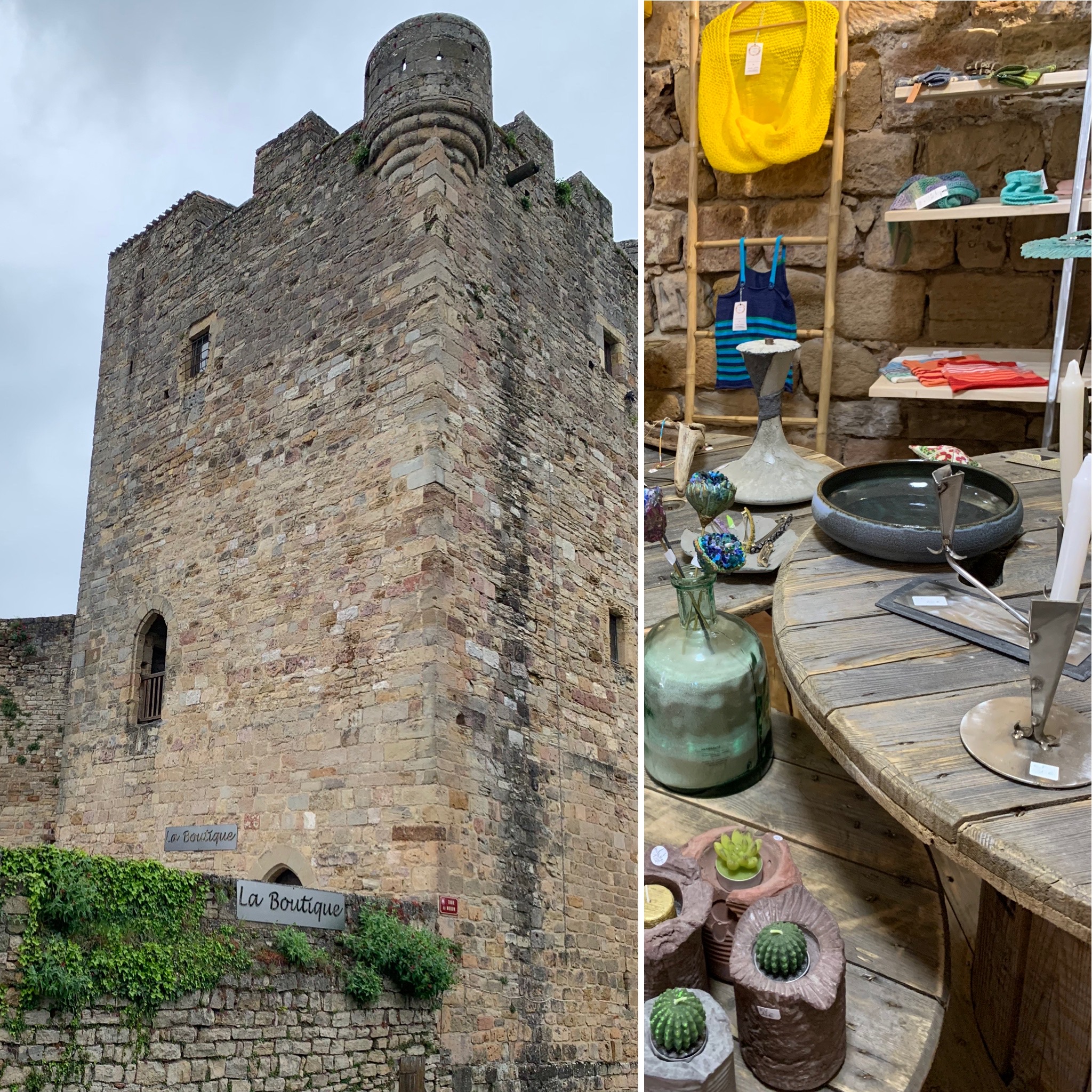 La boutique éphémère de la Tour à Capdenac-Le-Haut