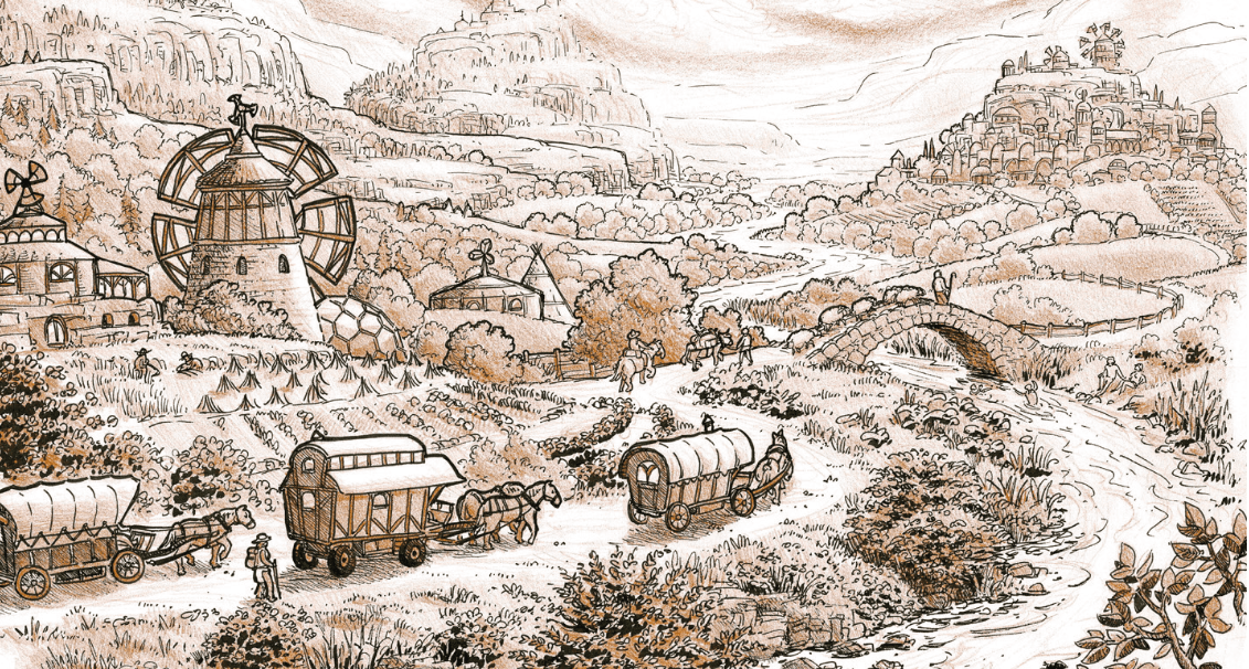 Séjour "Nomades des terres" – Balade en calèche et campement