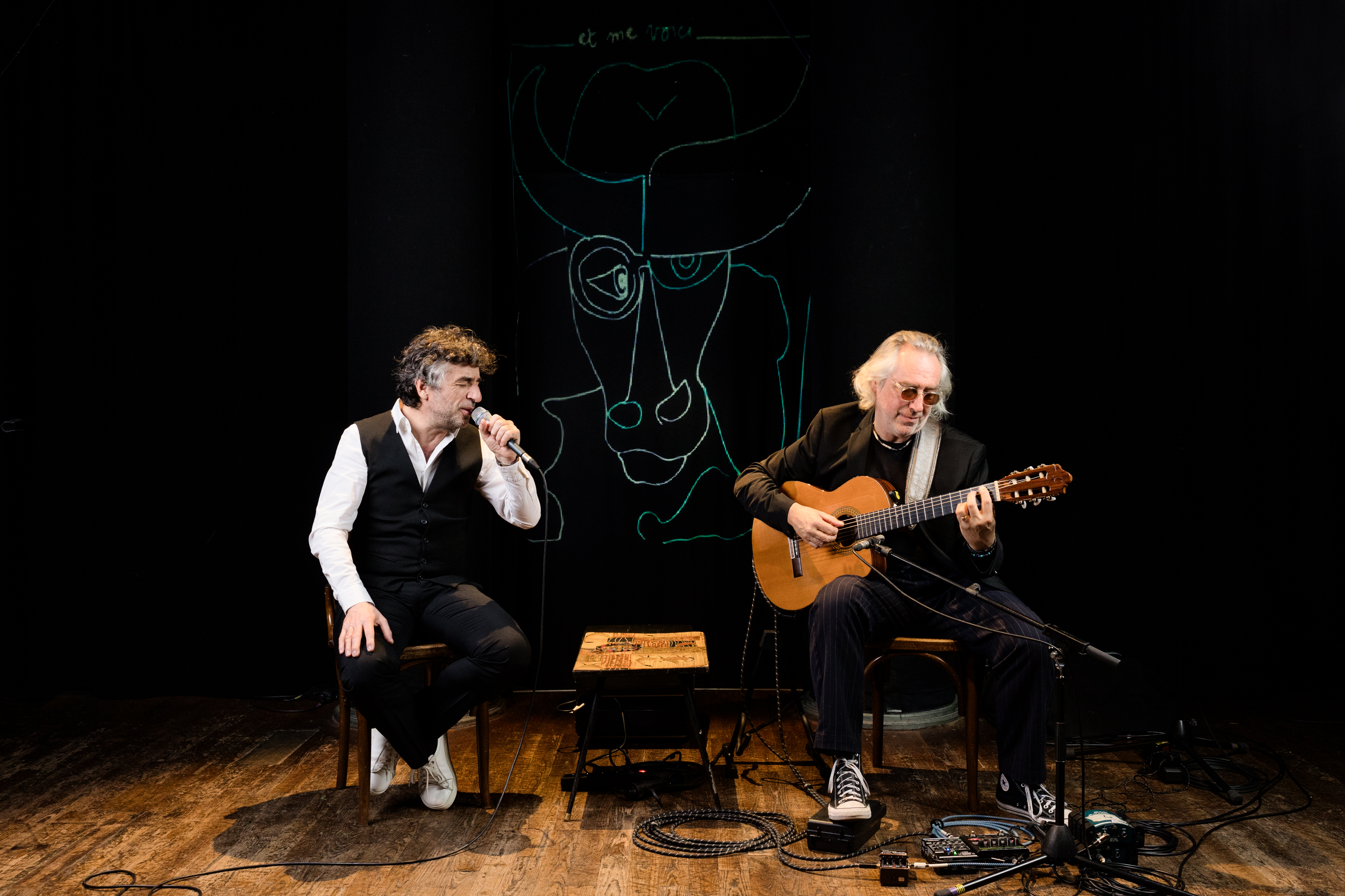 Théâtre de l'Usine - Une voix, six cordes