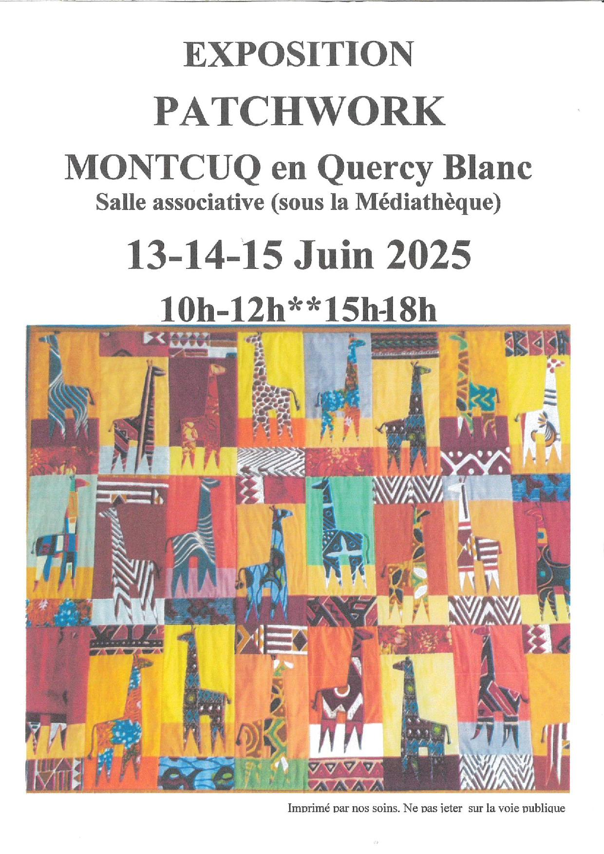 Exposition de patchwork