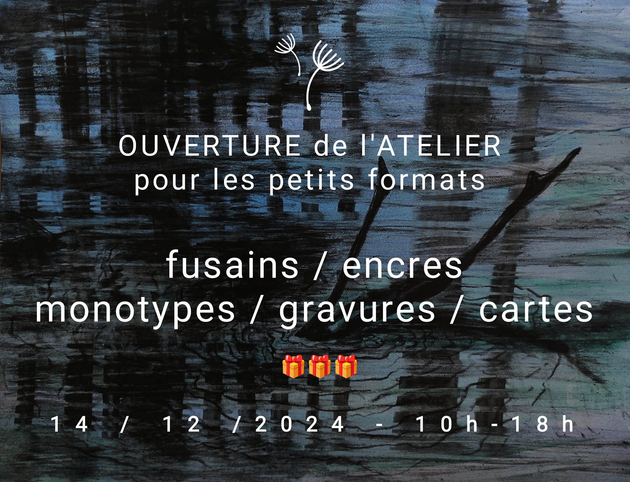 Ouverture de l'atelier de  Karine Veyres