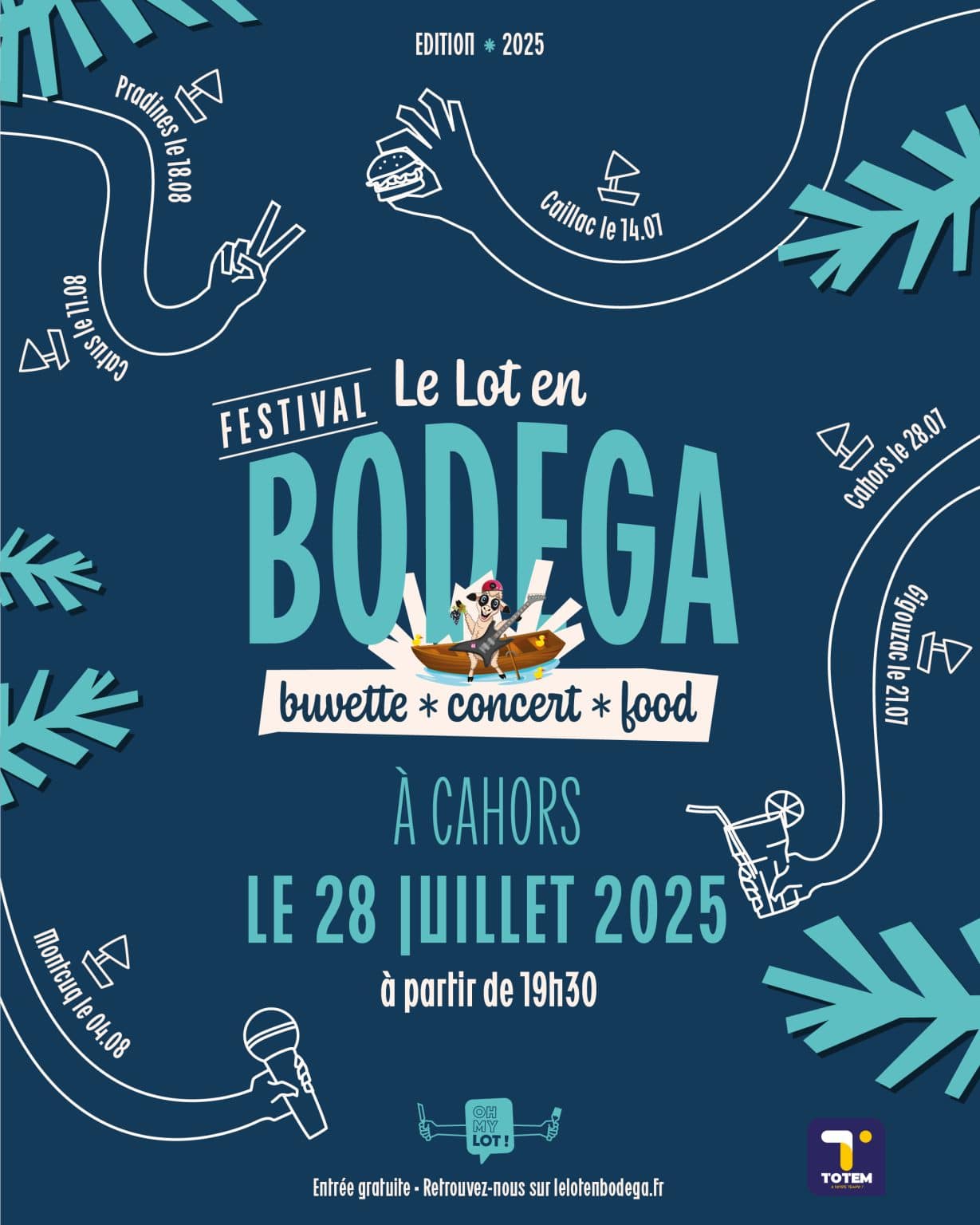 Le Lot en Bodéga à Cahors