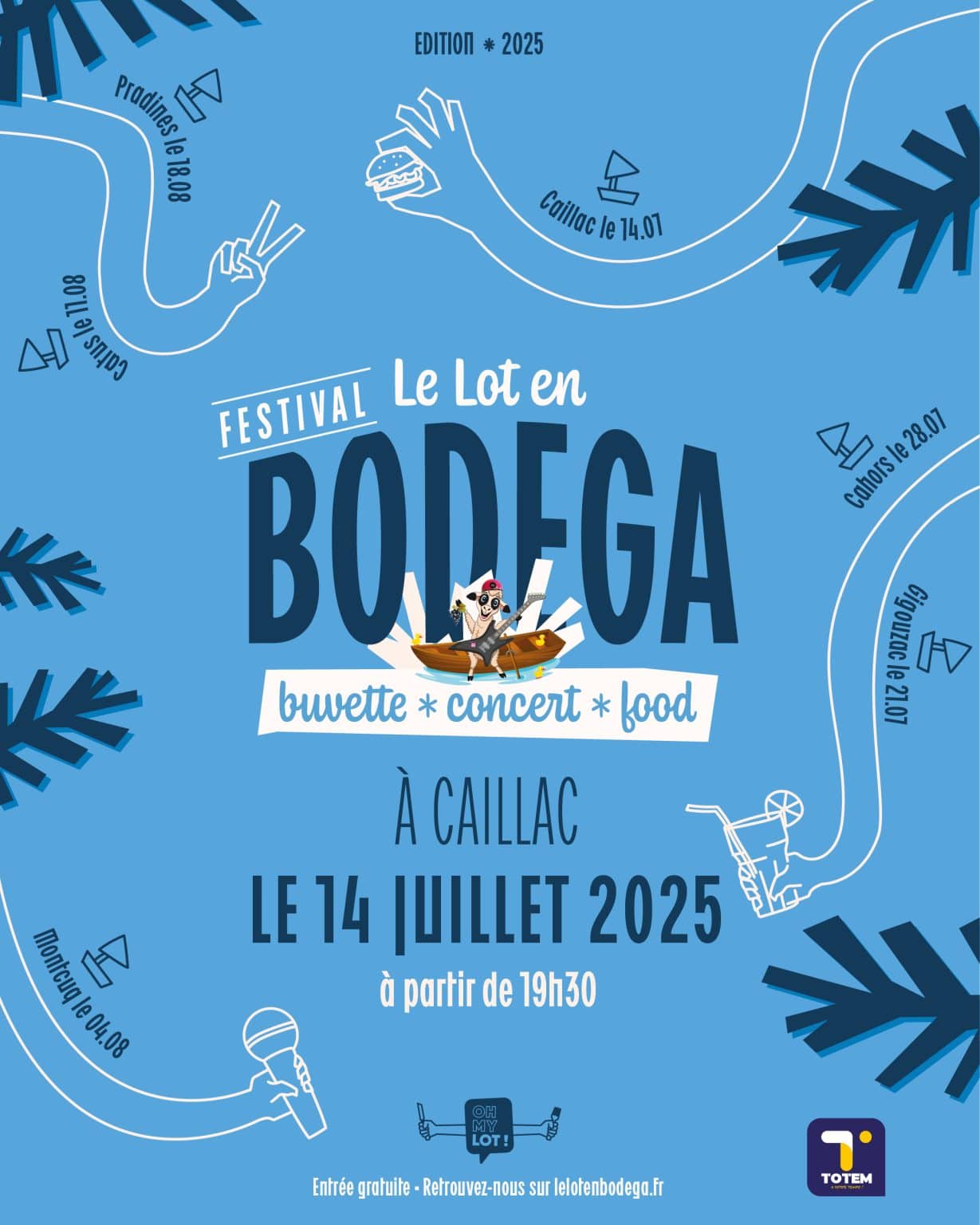 Le Lot en Bodéga à Caillac