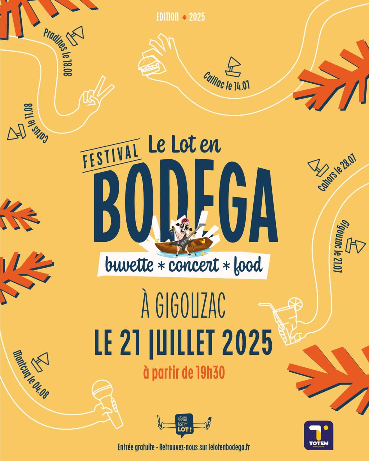 Le Lot en Bodéga à Gigouzac