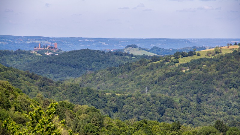 Paysage du Ségala - vue vers St Laurent les Tours