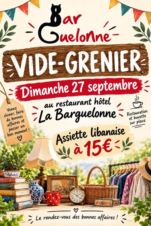 Vide-greniers à Montcuq
