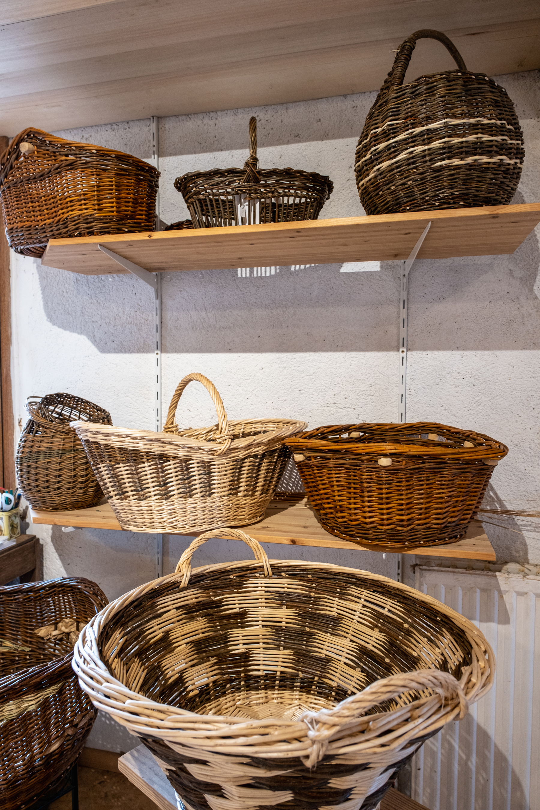 La Vannerie D'Aujourd'hui Sgabello In Rattan Tam-Tam – Altezza 46 Cm, Diametro 35 Cm, Stile Naturale