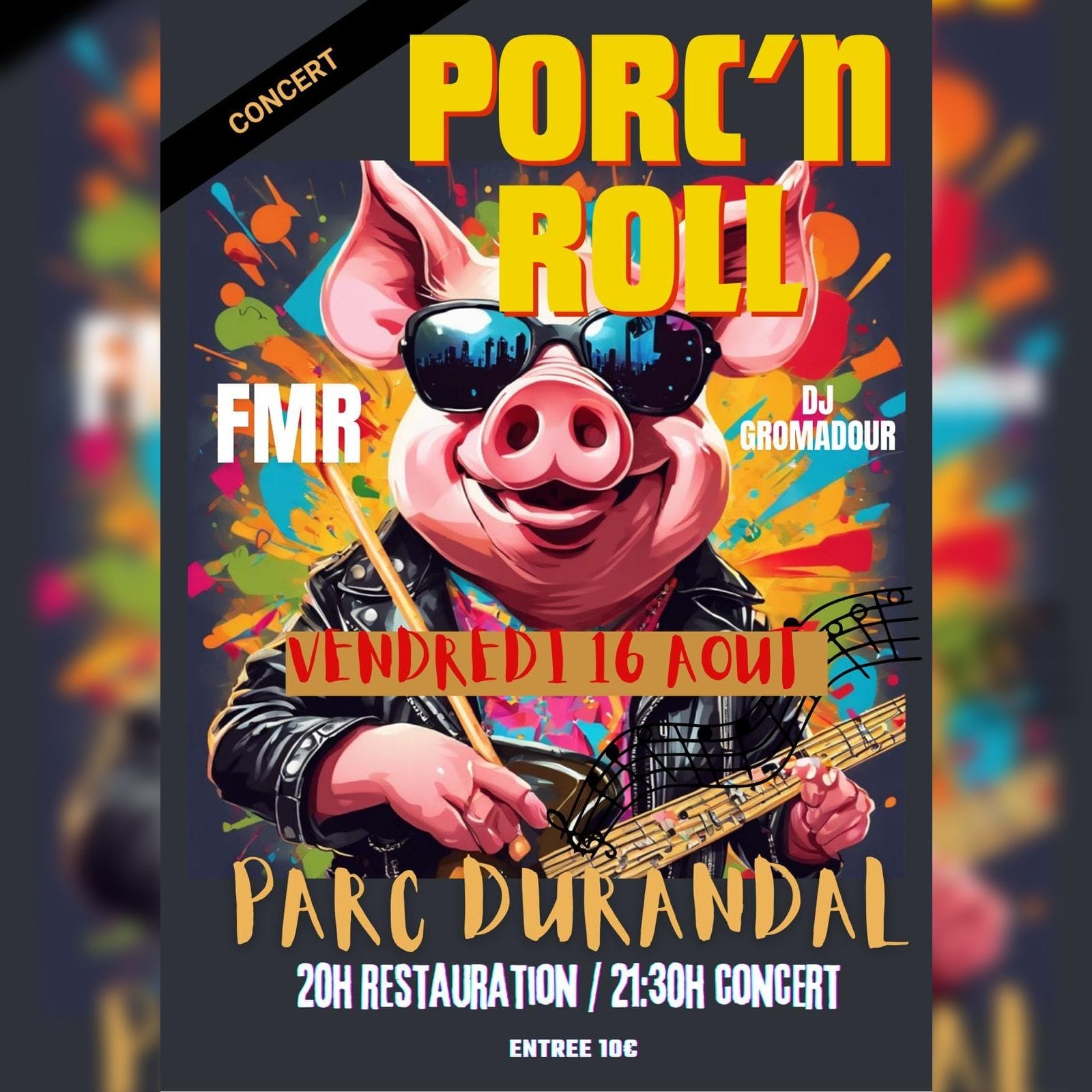 Soirée Porc'N Roll au Parc Durandal