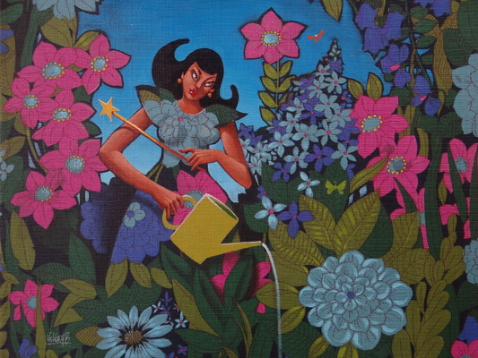 Exposition de peintures de Valery Boudière : Le Pouvoir des fleurs