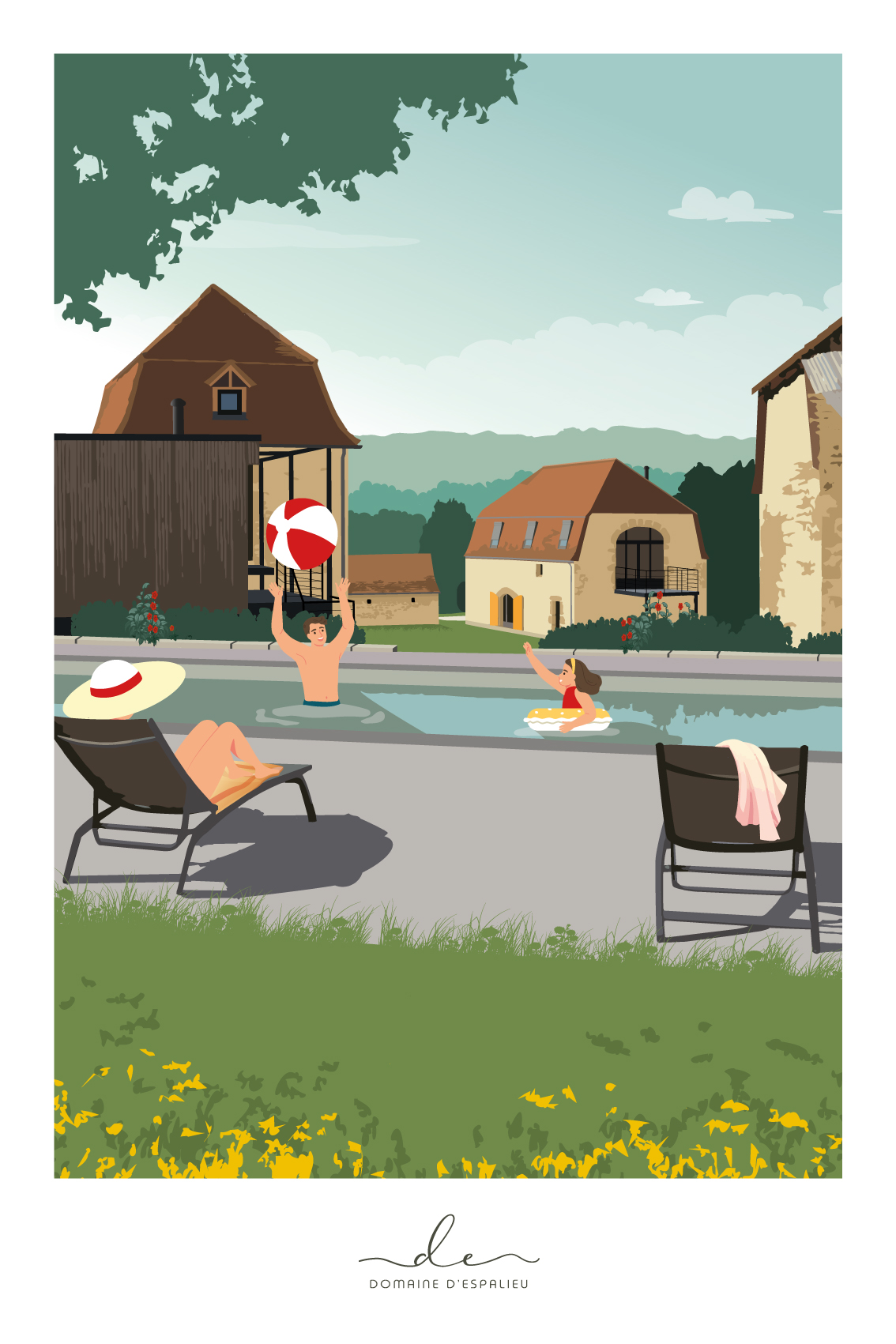 Gîte mésange - Domaine d'Espalieu