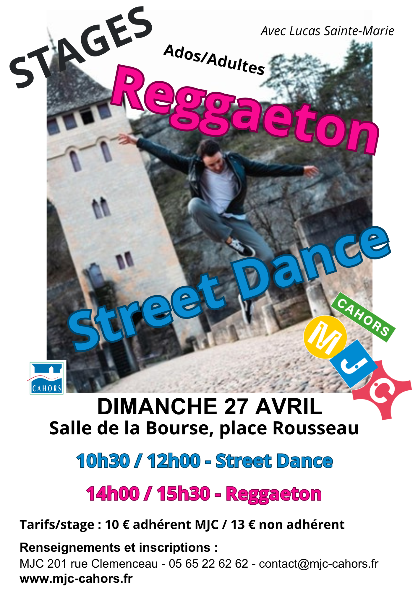 Stage Reggaeton & Street Jazz à la MJC