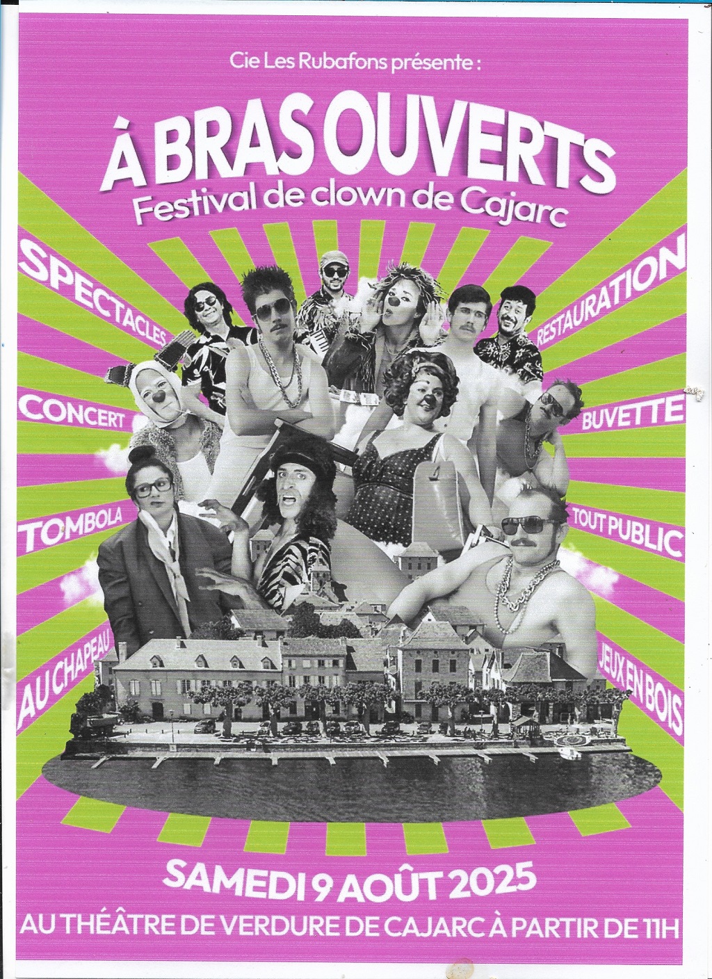 Festival de clown de Cajarc : "À bras Ouvert"