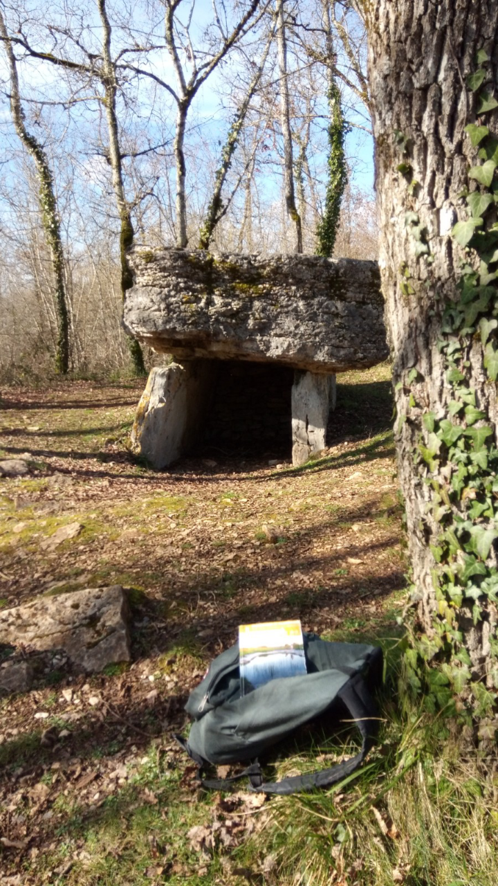 Rando Dolmen du lac d'Aurié - PR Les Dolmens de Limogne en Quercy