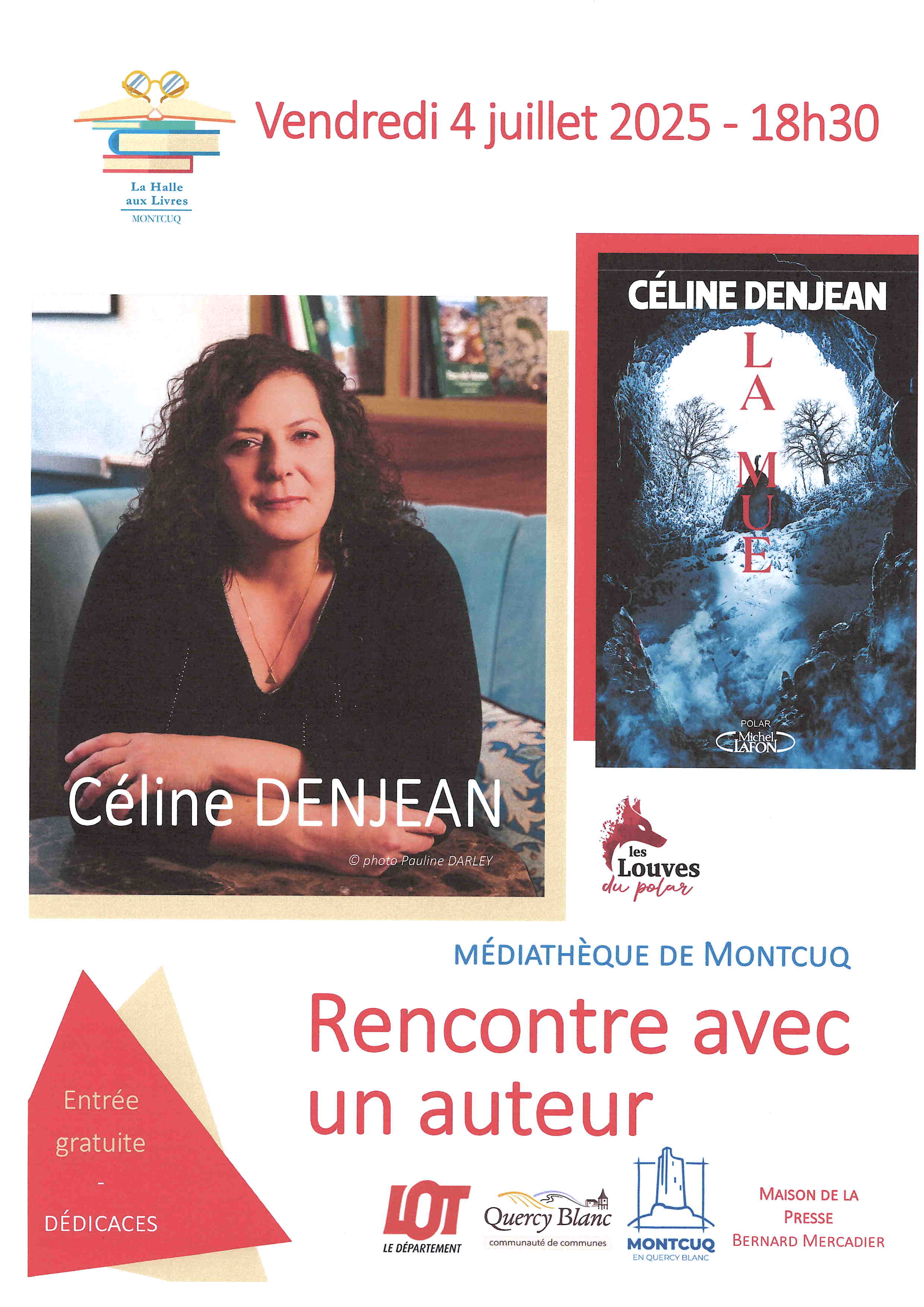 Rencontre avec l'autrice Céline Denjean