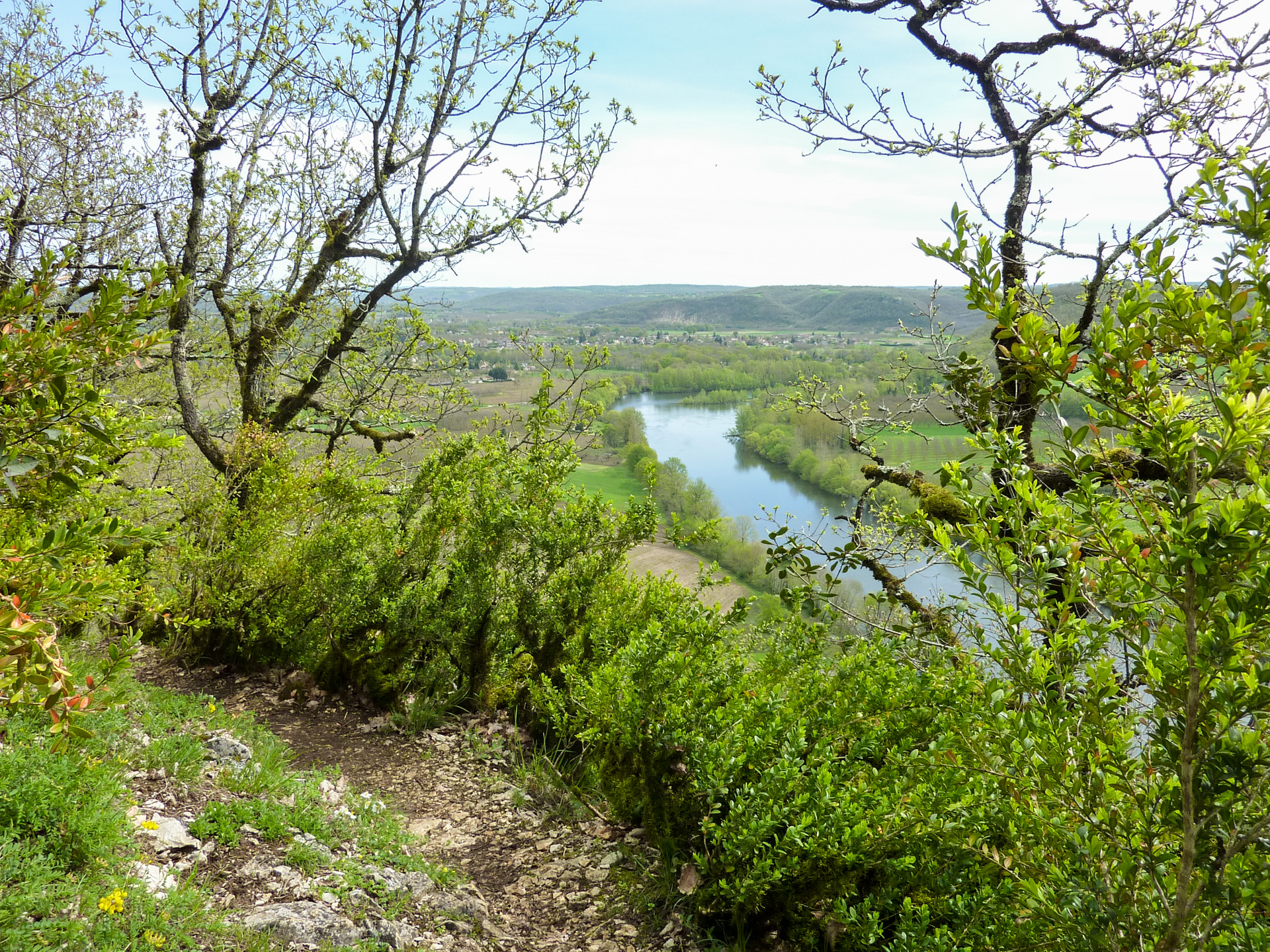 Roc Coulon - Point de vue sur la vallée © Lot Tourisme - C. Sanchez