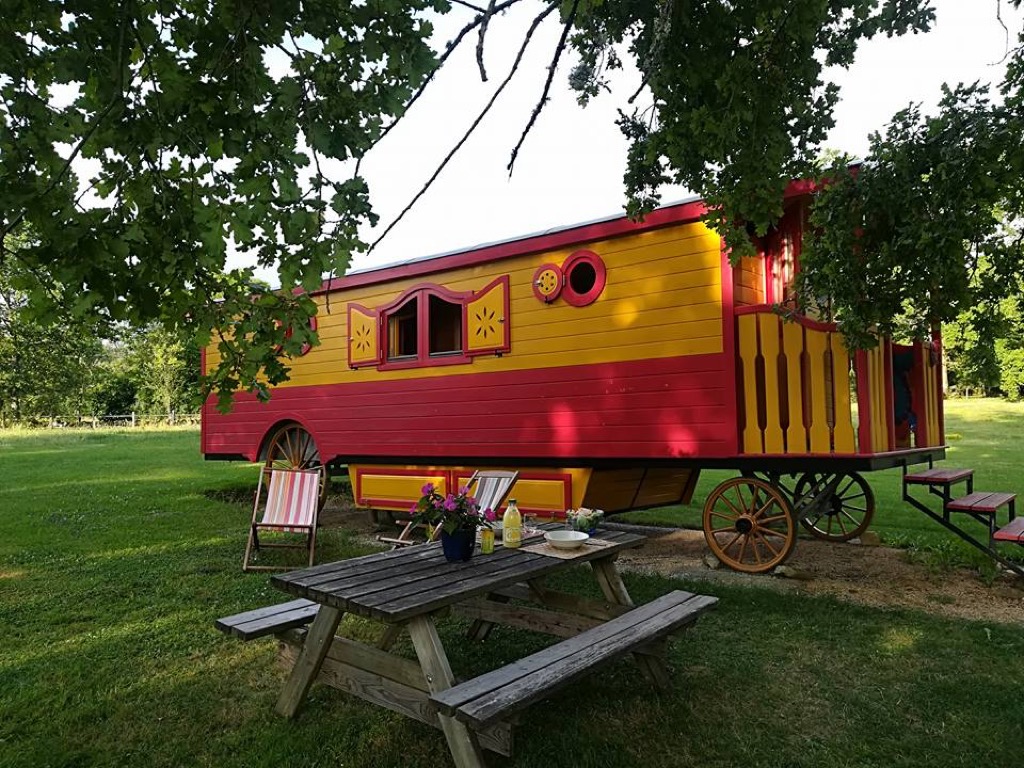Au Coin des Granges : Roulotte, Bio - photo 6