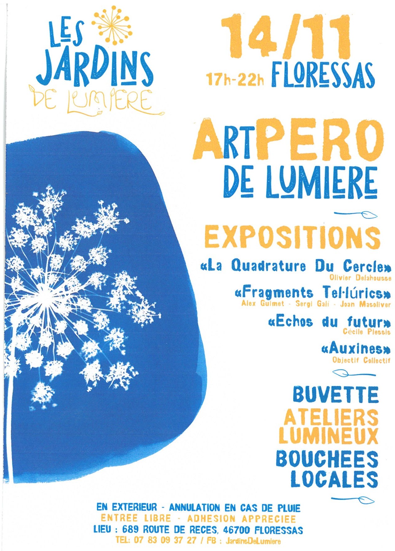 Artpéro de Lumière - Les Jardins de Lumière